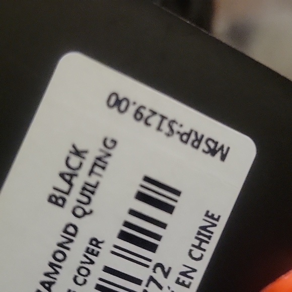 Badgley Mischka Black Quilted Crossbody Bag - Picture 8 of 8